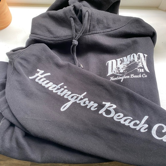 Brandy Melville/ J Galt (Christy Demon 91 Hoodie) - Picture 3 of 3